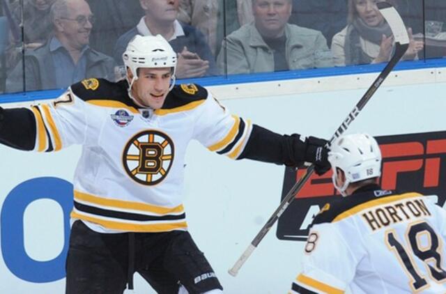 Bostono ledo ritulininkai iškovojo pergalę "sausu" rezultatu