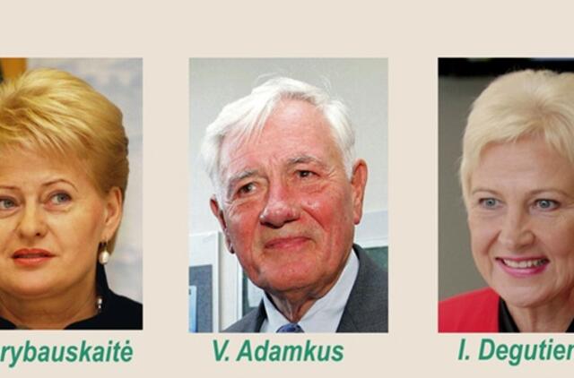 Dalia Grybauskaitė pirmauja toliau, Andrius Kubilius - ryškus autsaideris