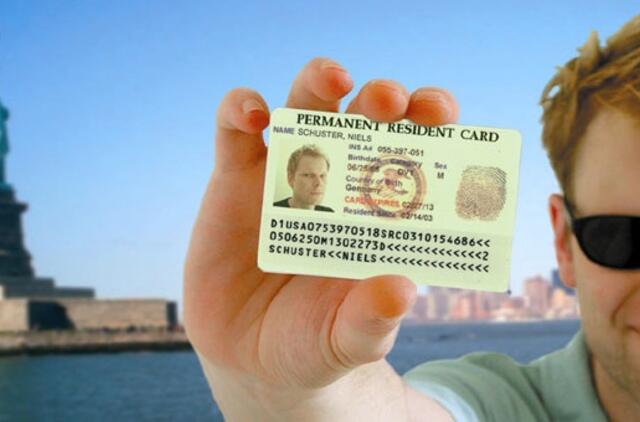 Jungtinės Valstijos vėl dalys žaliąsias korteles