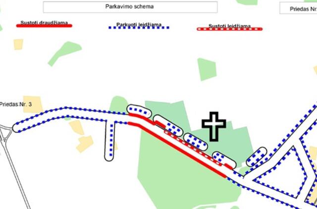 Kaip patogiau važiuoti į kapines per Vėlines