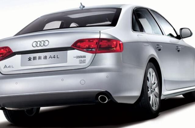 Kinijoje parduota daugiau nei milijonas "Audi" automobilių