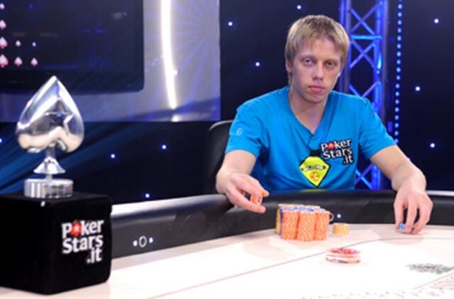 Klaipėdietis pokerio turnyre laimėjo 110 tūkst. eurų