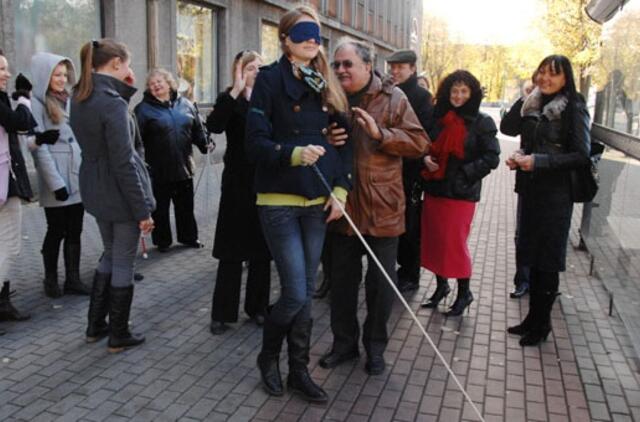 Klaipėdos viešasis transportas nedraugiškas akliesiems