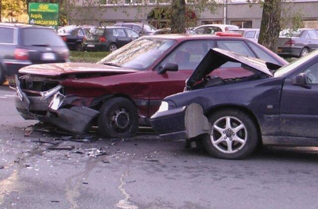 Latvio sukeltoje avarijoje nukentėjo žmogus