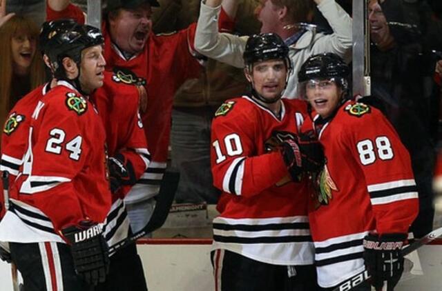 NHL rungtynėse prireikė pratęsimų