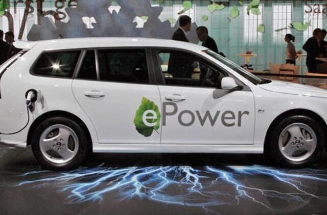 Paryžiaus autosalonas: "Saab 9-3 ePower"
