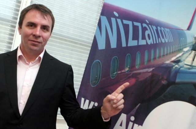 Pigių skrydžių bendrovė "Wizz Air" iš Vilniaus skraidins 8 maršrutais
