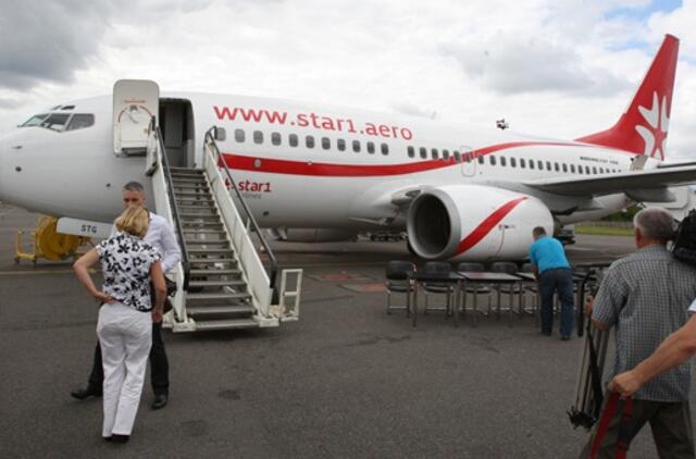 Prašoma iškelti bankroto bylą bendrovei "Star1 Airlines"