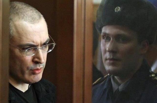 Rusijos prokurorai tikina turį svarių įrodymų Michailo Chodorkovskio kaltei įrodyti