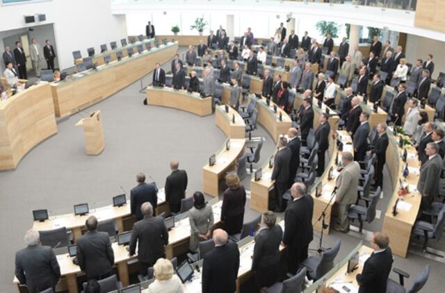 Saulius Stoma siūlo statute įteisinti Seimo narių atostogas