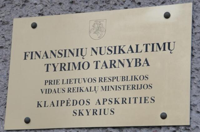 Siūloma, kad FNTT būtų pavaldi Finansų ministerijai