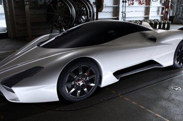 "Superautomobiliai": "SSC Ultimate Aero II"