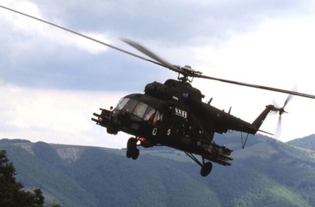 Tadžikistanas: sudužus sraigtasparniui, žuvo beveik 30 kariškių