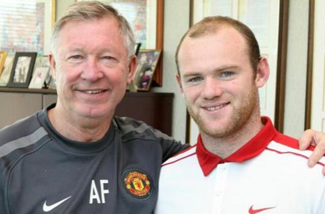 Wayne Rooney lieka "Manchester United" klube iki 2015 metų