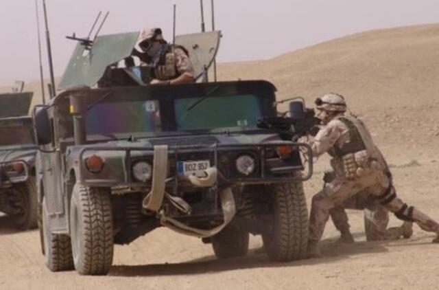 Afganistane prie Lietuvos karių automobilių sprogo užtaisas