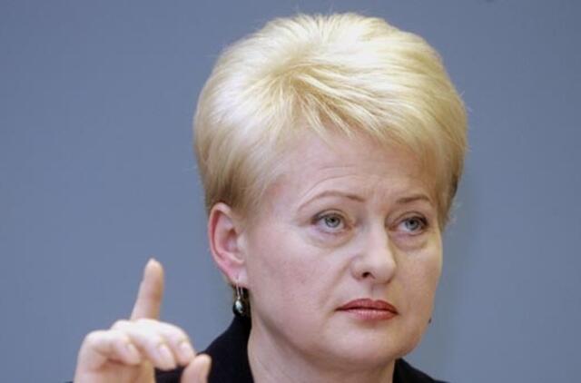Apklausos: geriausia - Dalia Grybauskaitė, blogiausias - Andrius Kubilius