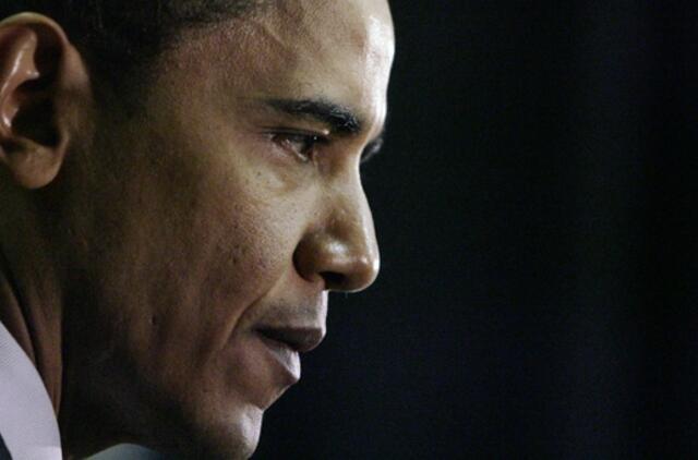 Barackui Obamai per krepšinio rungtynes prakirsta lūpa