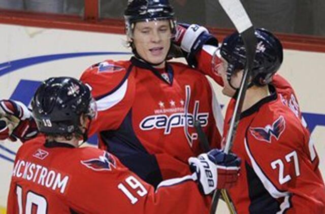 "Capitals" pergalių serija tęsiasi
