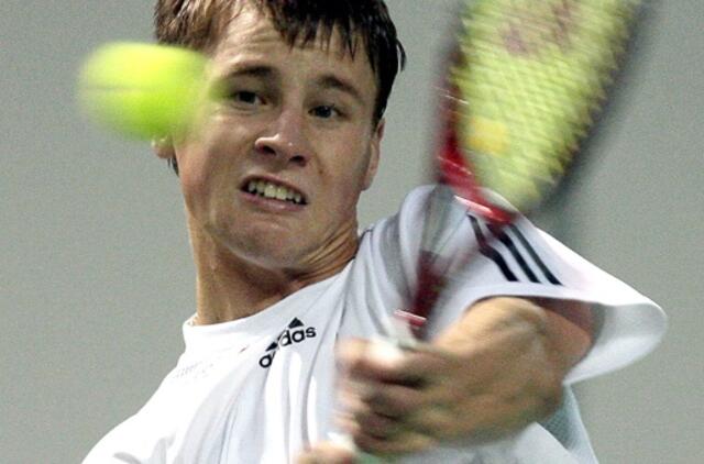 Dvejetų varžybų starte - Ričardo Berankio su partneriu nesėkmė