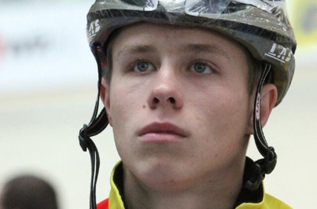 Dviratininkas Gediminas Petrauskas Europos čempionate nepateko į aštuntfinalį