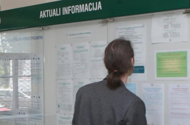 "Eurostat": nedarbas Lietuvoje - vienas didžiausių Europos Sąjungoje