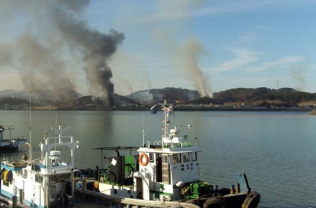 Incidentas Geltonojoje jūroje: Pchenjanas kaltina Pietų Korėją inicijavus incidentą