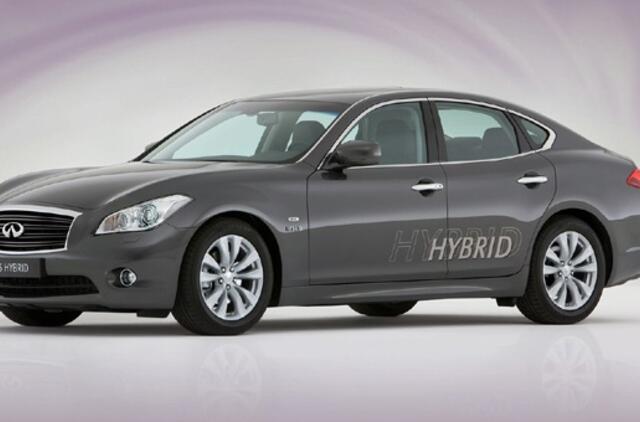 "Infiniti M35h" - galingas hibridas iš Japonijos