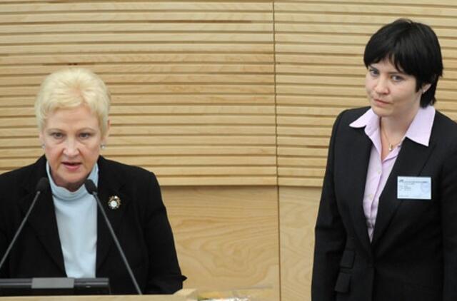 Irena Degutienė Seimui teiks projektą dėl vaiko teisių kontrolierės Editos Žiobienės atleidimo