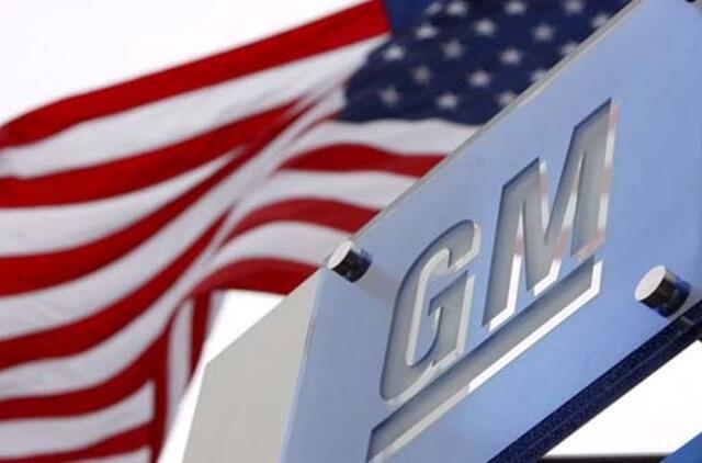 JAV valdžia patvirtino parduodanti dalį "General Motors" akcijų