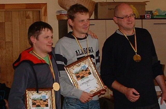 Klaipėdiečiai - tarptautinio šaškių turnyro nugalėtojai