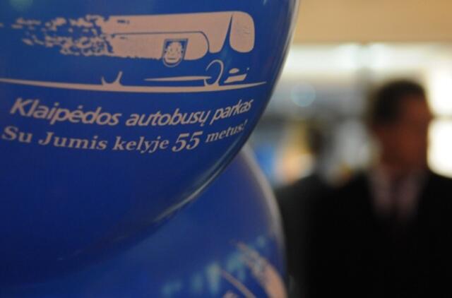 Klaipėdos autobusų parkas pažymėjo 55-erius