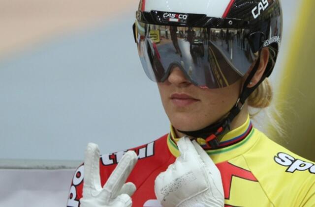 Lietuvos dviratininkei Simonai Krupeckaitei - Europos čempionato bronza