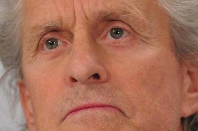 Michael Douglas pasirodė publikai