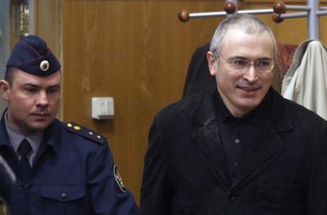 Michailui Chodorkovskiui greičiausiai bus pratęsta laisvės atėmimo bausmė