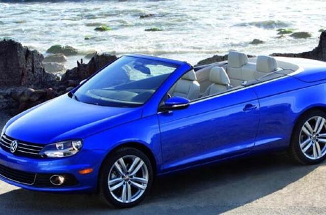 Nauja kabrioleto "Volkswagen Eos" karta debiutavo už Atlanto