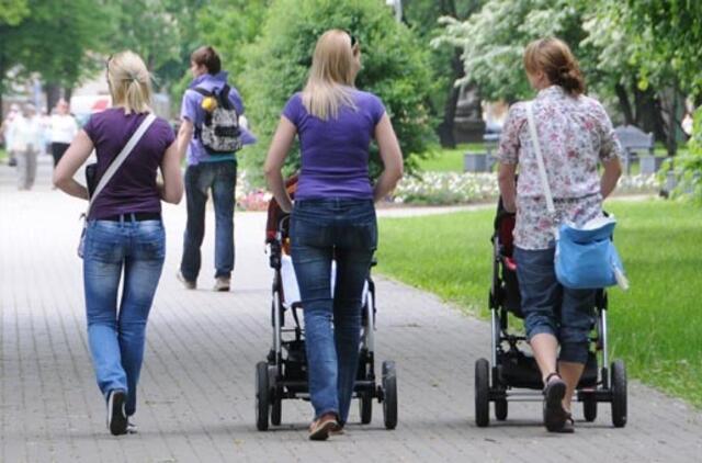 Pataisomis siūloma tam tikrais atvejais nemažinti motinystės (tėvystės) pašalpų