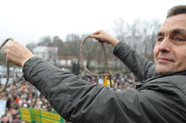 Petras Gražulis tęsia kovą su homoseksualais