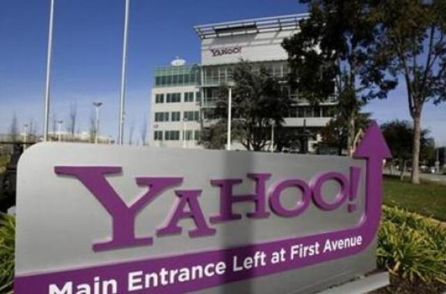 Po kalbų apie "Yahoo" pardavimą išaugo bendrovės akcijų vertė