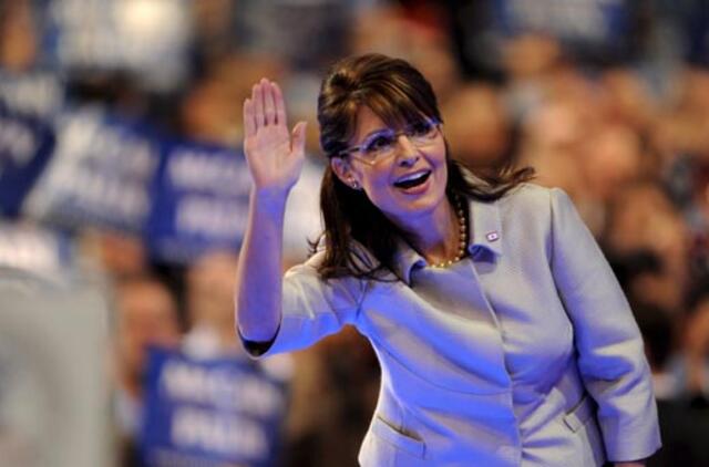 Sara Peilin mano, kad per rinkimus gali įveikti Baraką Obamą