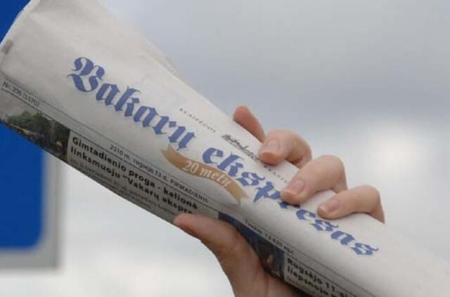 "Vakarų ekspreso" prenumeratoriams - dovanos