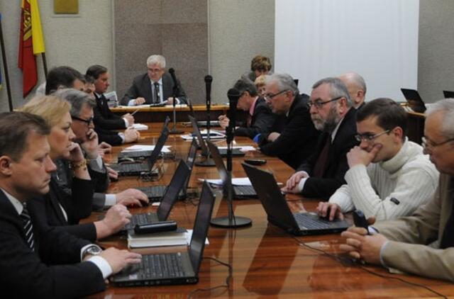 "Vokelių" byla pajudėjo į priekį