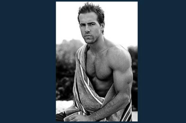 Žurnalas "People" seksualiausiu vyru pasaulyje išrinko kanadietį aktorių Ryaną Reynoldsą