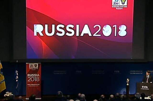 2018 metų pasaulio futbolo čempionatas vyks Rusijoje