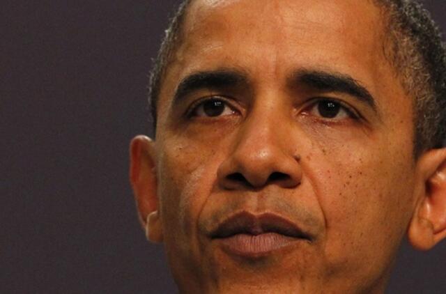 Barakas Obama "WikiLeaks" veiksmus vadina apgailėtinais