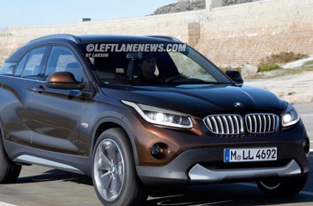 BMW žadina viltis dėl pigaus kompaktinio visureigio