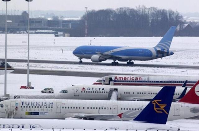 Chaosas britų oro uostuose gali tęstis ir po Kalėdų