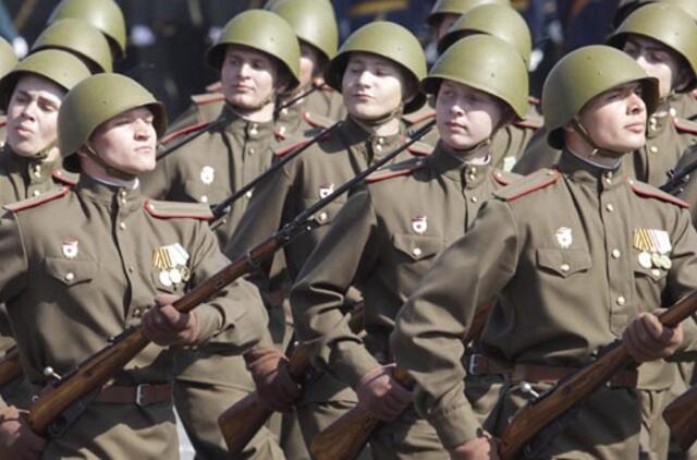 Dėl naujų uniformų šimtai Rusijos karių atsidūrė ligoninėse
