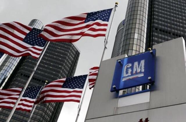 "General Motors" grąžino JAV valdžiai dar 2,1 mlrd. dolerių