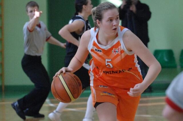 Geriausia LSKL žaidėja - klaipėdietė Marina Solopova