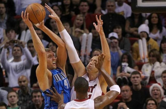 "Heat" pergalių seriją nutraukė "Mavericks"